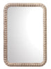 Audrey Beaded Rectangle Mirror