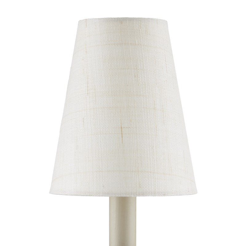 Grasscloth Tapered Chandelier Shade