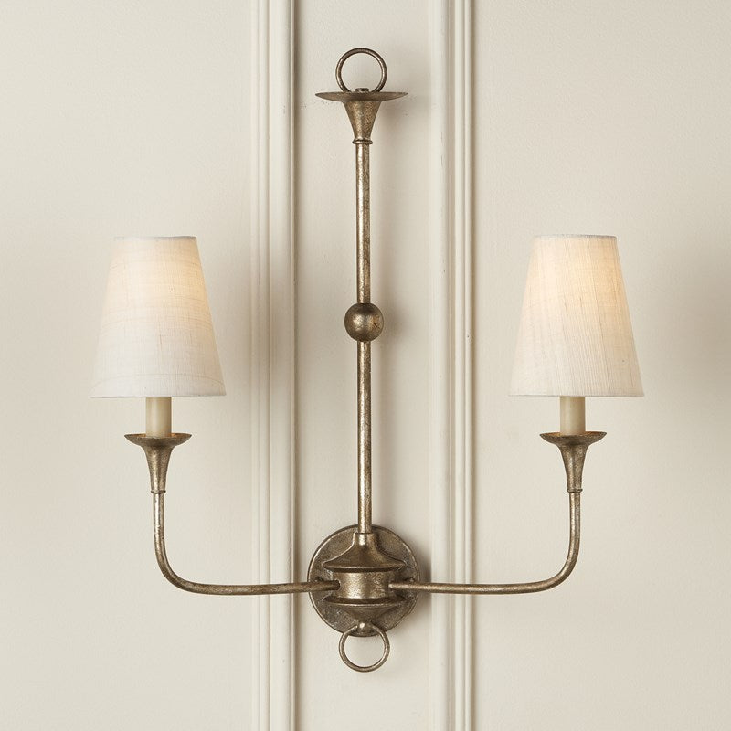 Grasscloth Tapered Chandelier Shade