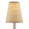 Grasscloth Tapered Chandelier Shade