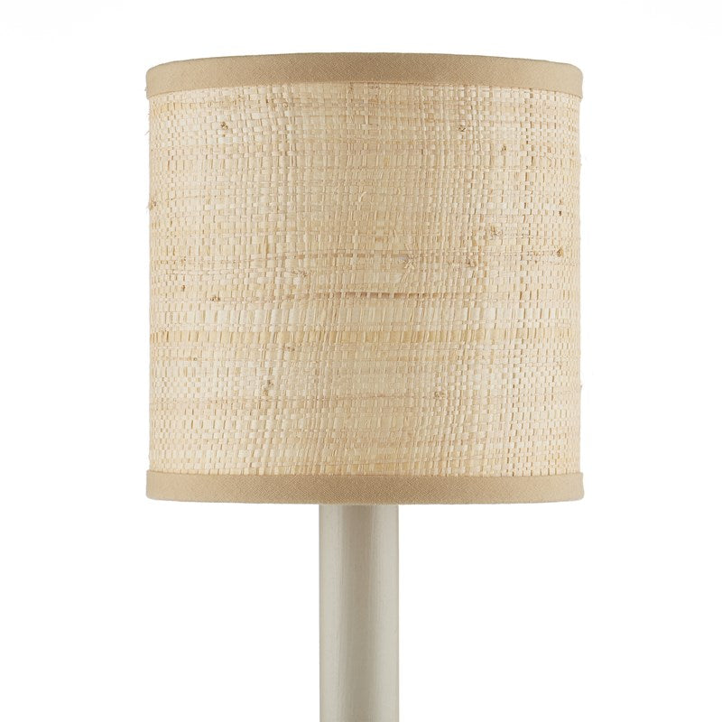 Grasscloth Drum Chandelier Shade