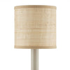 Grasscloth Drum Chandelier Shade