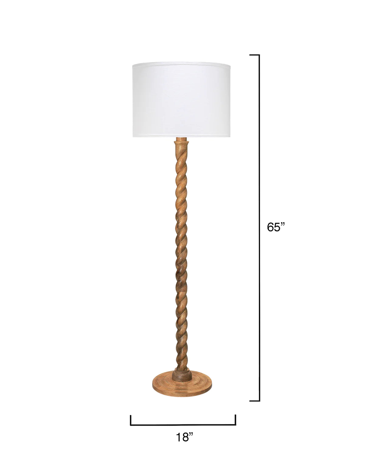 Barley Twist Floor Lamp