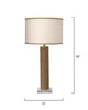 Cylinder Rope Table Lamp