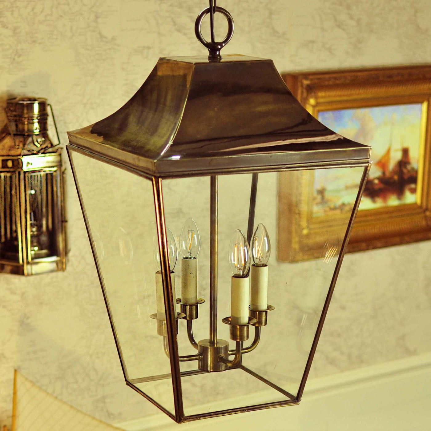 Knightsbridge Pendant Lantern - 3 Light