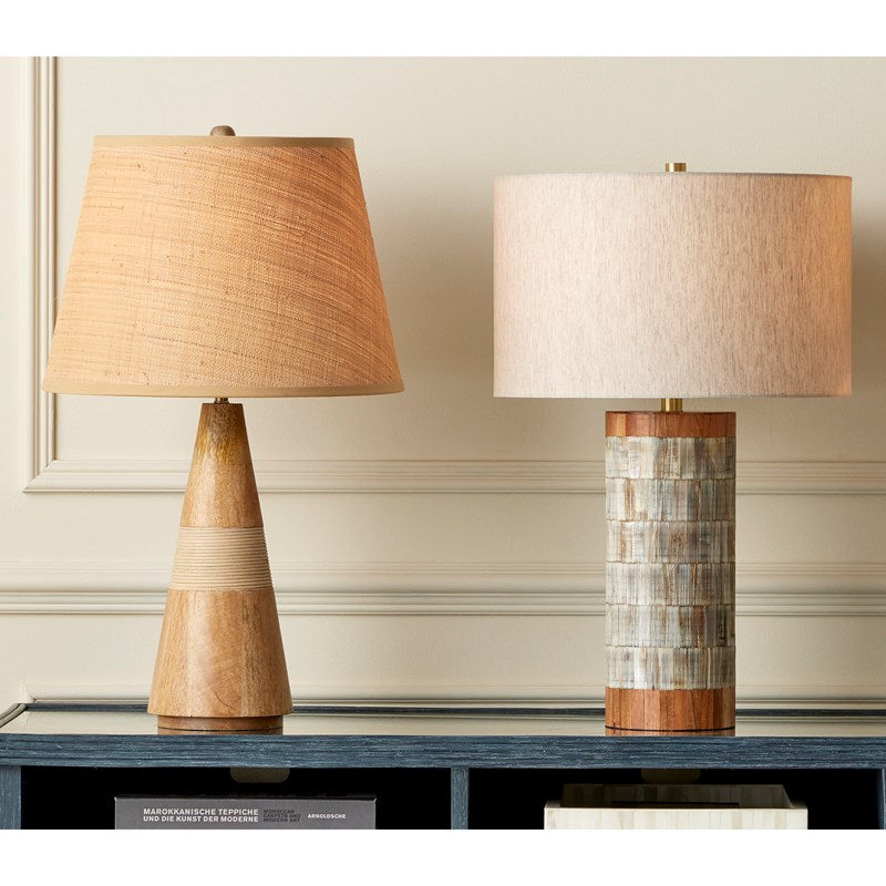 Amalia Wood Table  Lamp