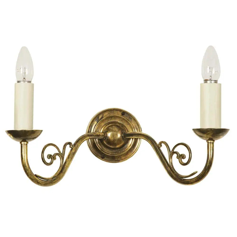 Cottage Twin Wall Light