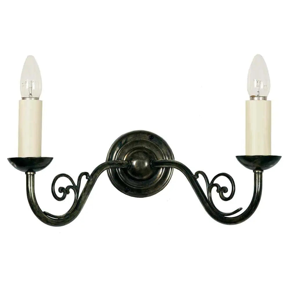 Cottage Twin Wall Light