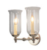The Suzanna Storm Glass Wall Sconce (Twin)