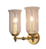 The Suzanna Storm Glass Wall Sconce (Twin)