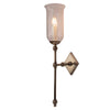 Christina Tall Storm Glass Wall Light