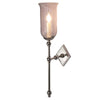 Christina Tall Storm Glass Wall Light