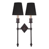 Christina Twin Tall Wall Sconce