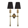 Christina Twin Tall Wall Sconce