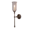The Suzanna Tall Storm Glass Wall Sconce