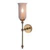 The Suzanna Tall Storm Glass Wall Sconce
