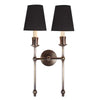 The Suzanna Tall Wall Sconce (Twin)