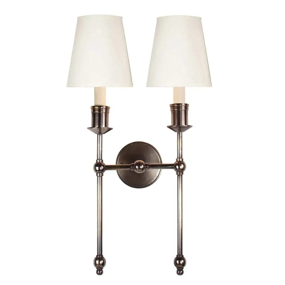 The Suzanna Tall Wall Sconce (Twin)