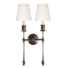 The Suzanna Tall Wall Sconce (Twin)
