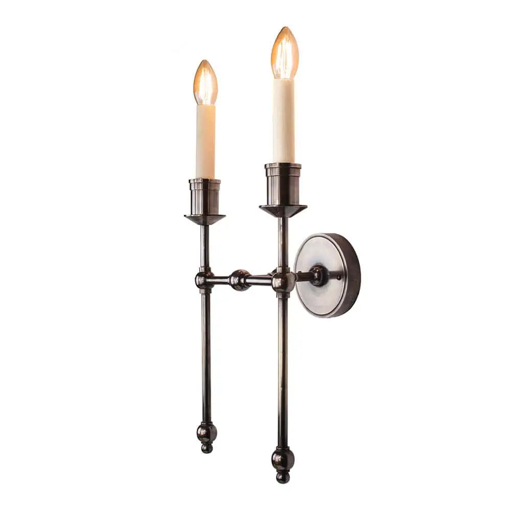 The Suzanna Tall Wall Sconce (Twin)