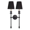 The Suzanna Tall Wall Sconce (Twin)