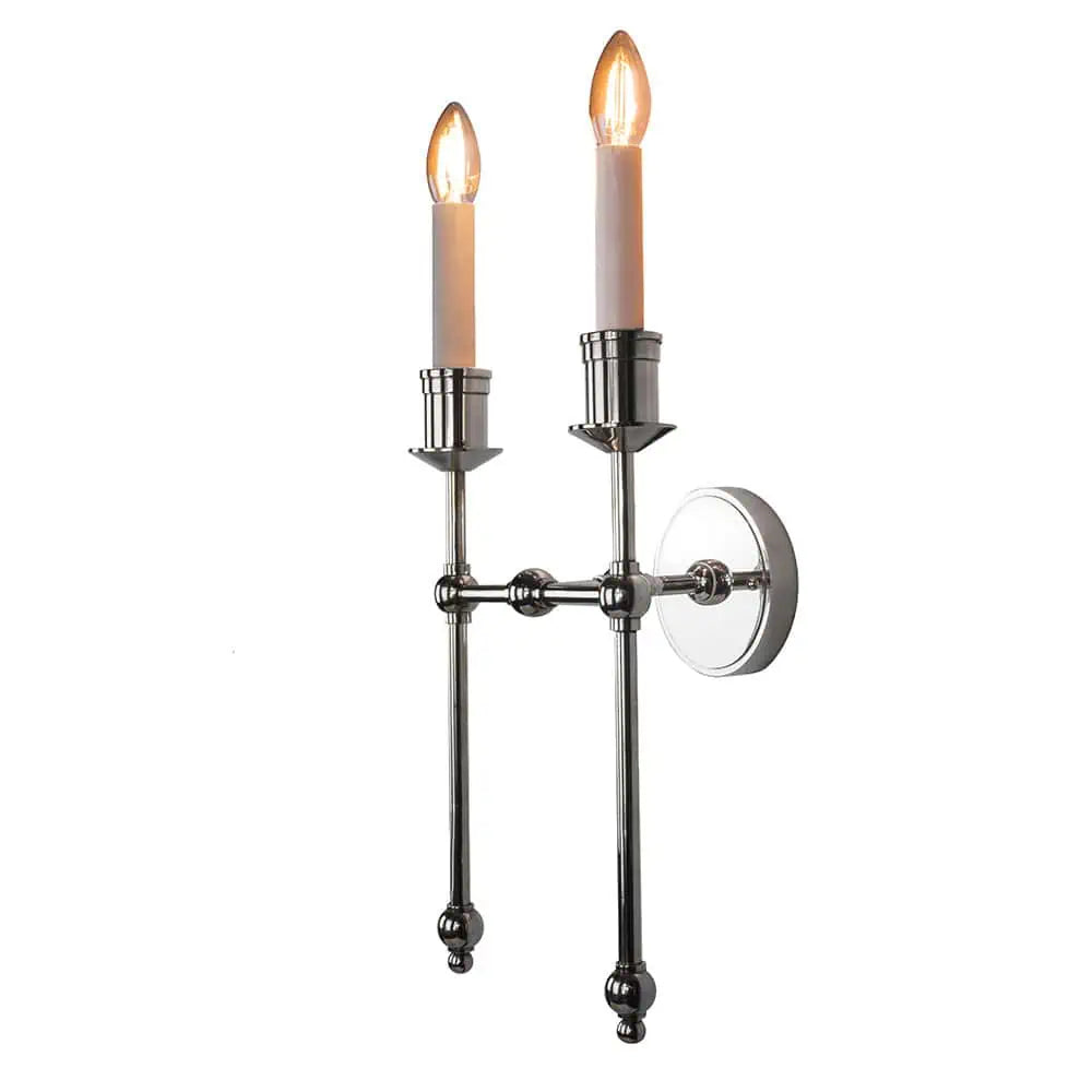 The Suzanna Tall Wall Sconce (Twin)