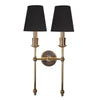 The Suzanna Tall Wall Sconce (Twin)