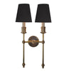 The Suzanna Tall Wall Sconce (Twin)