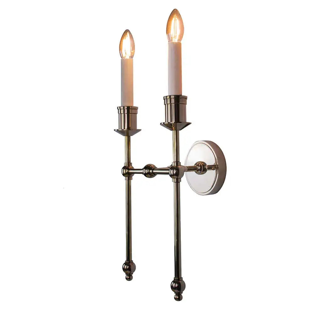 The Suzanna Tall Wall Sconce (Twin)