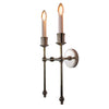 The Suzanna Tall Wall Sconce (Twin)