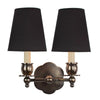 India Rose Double Wall Sconce