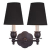 India Rose Double Wall Sconce