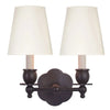 India Rose Double Wall Sconce