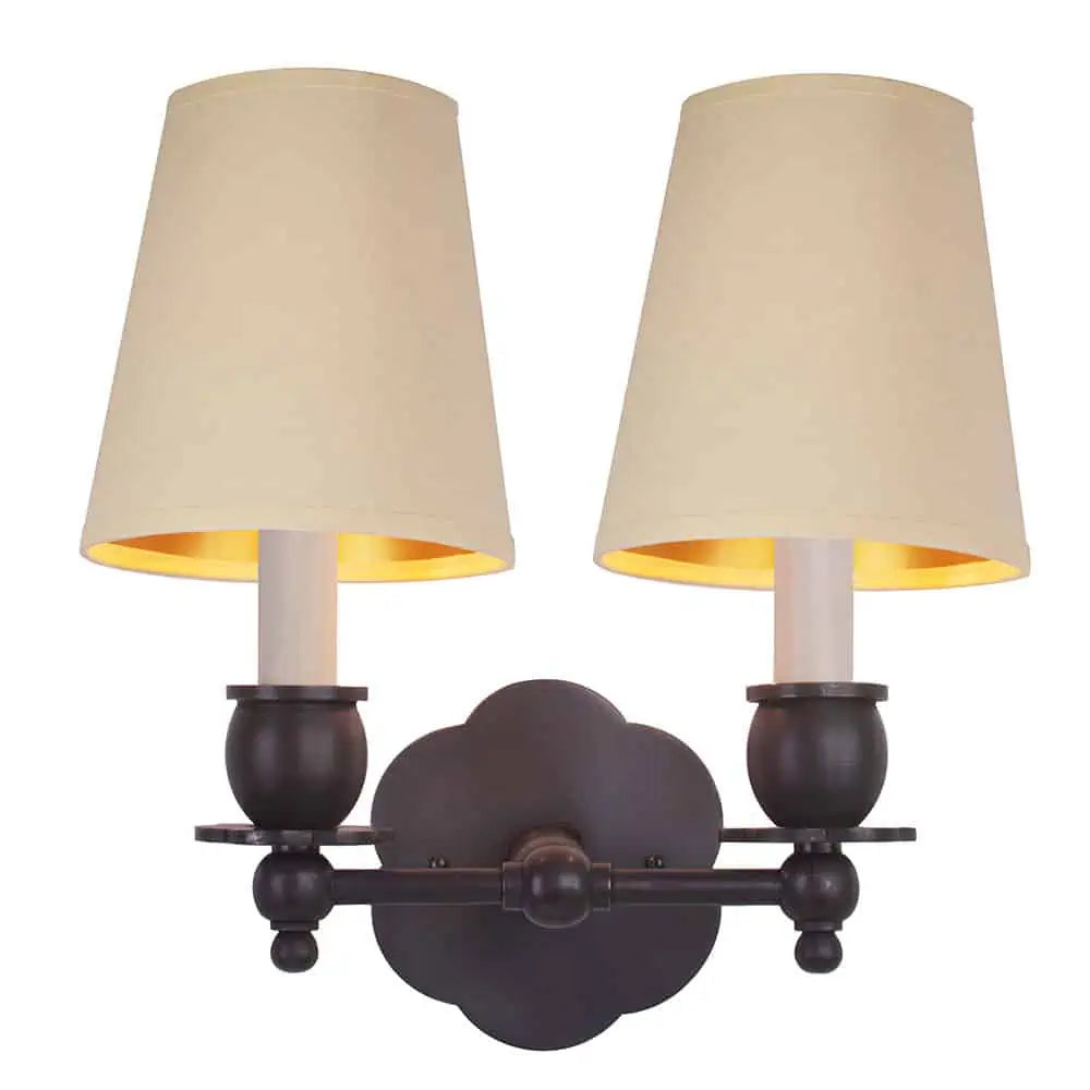 India Rose Double Wall Sconce