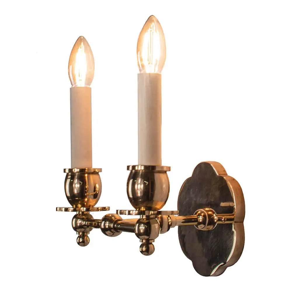 India Rose Double Wall Sconce