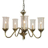 Gothic Five Arm Chandelier