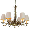 Empire 6 Arm Chandelier