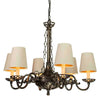 Empire 6 Arm Chandelier