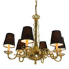 Empire 6 Arm Chandelier