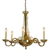 Empire 6 Arm Chandelier