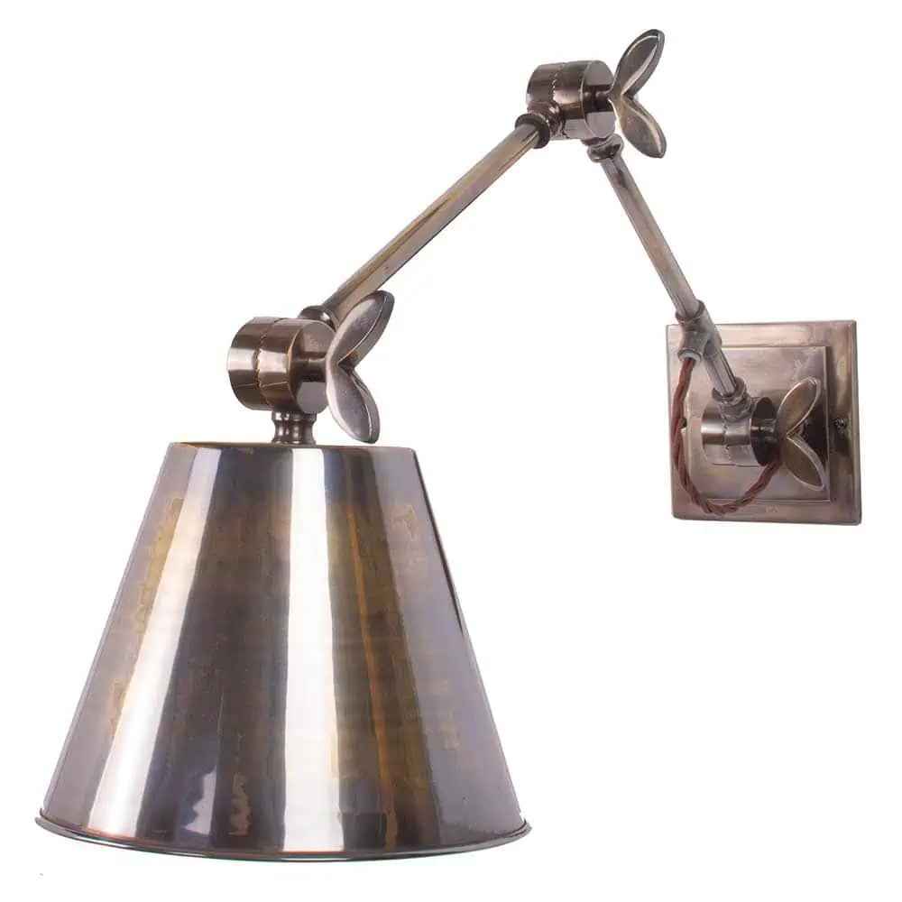 Library Double Adjustable Wall Light