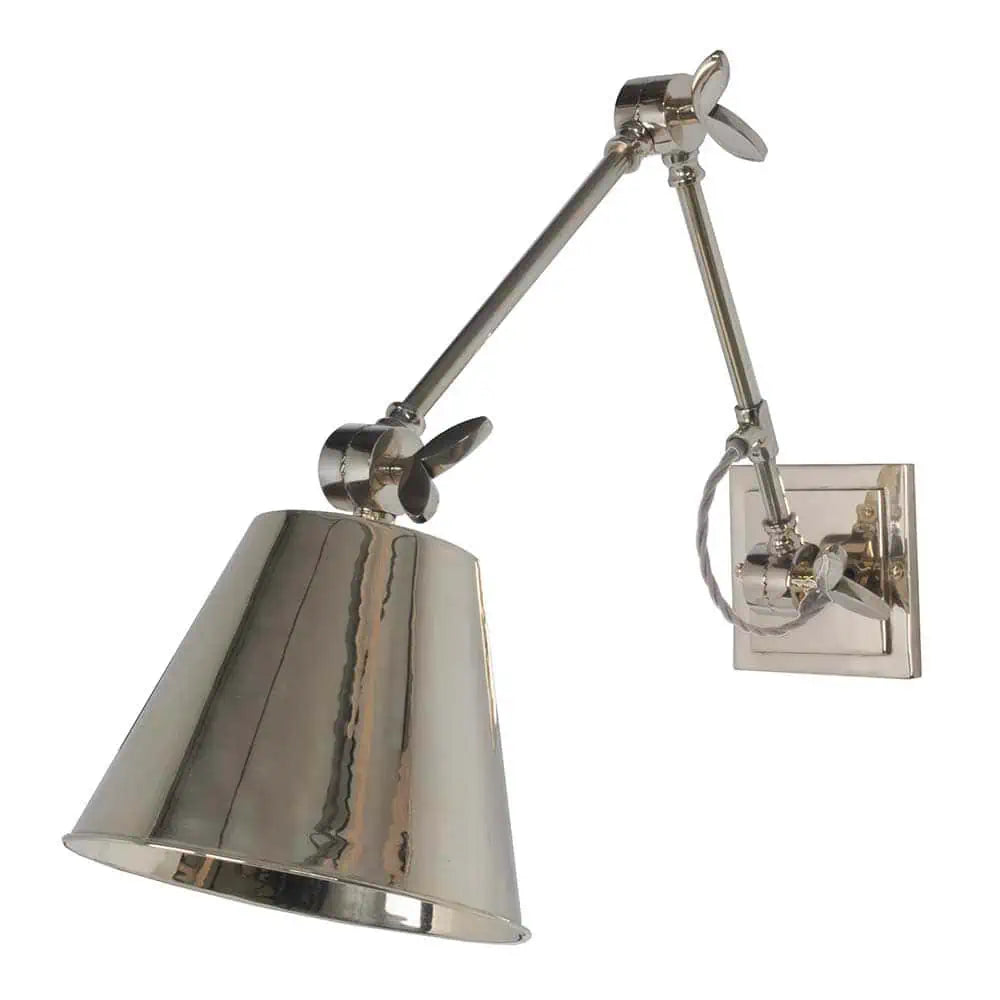 Library Double Adjustable Wall Light