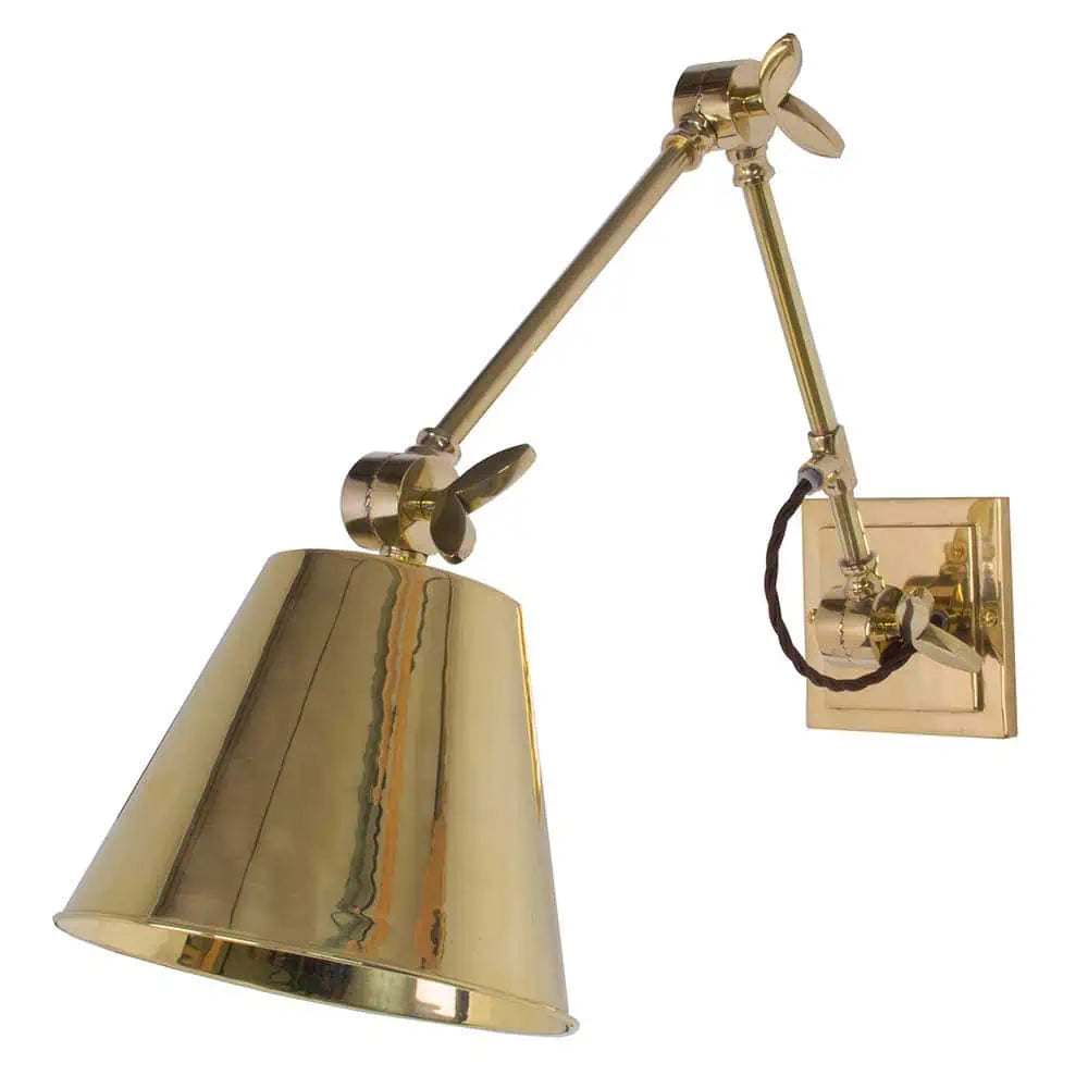Library Double Adjustable Wall Light