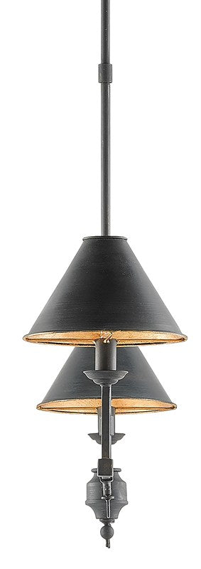 Prosperity Black Rectangular Chandelier