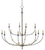 Balladier Gray Chandelier