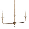 Nottaway Bronze Linear Chandelier