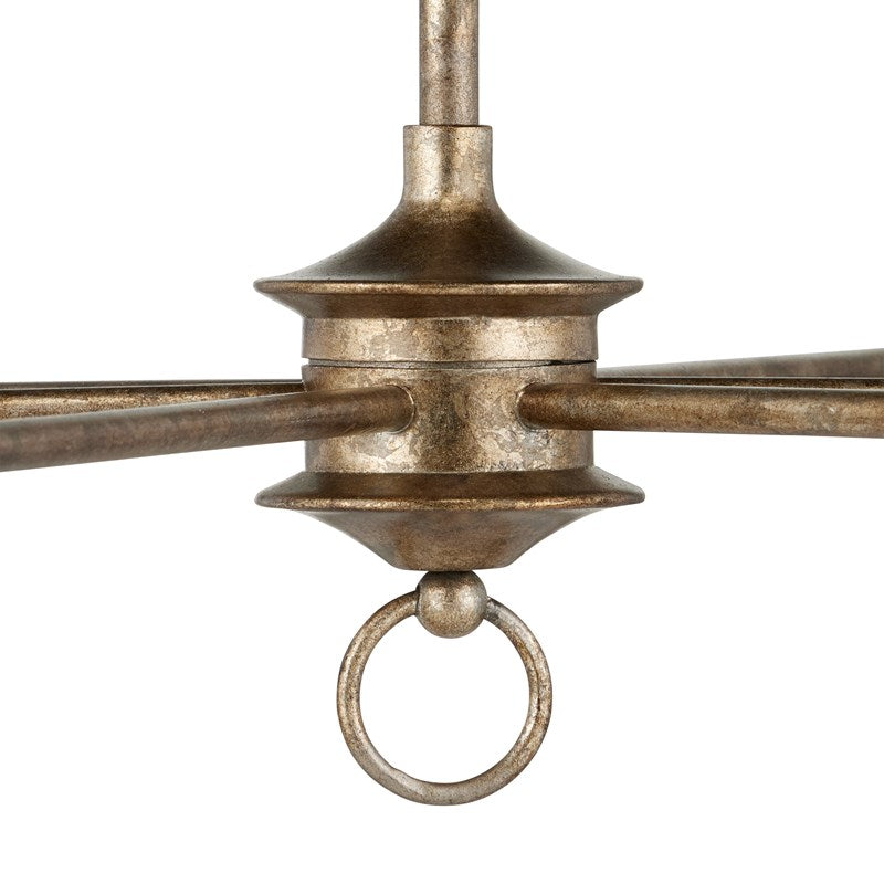 Nottaway Bronze Large Two-Tier Chandelier