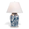 Scalamandre Maison Arcadia Indigo Lamp