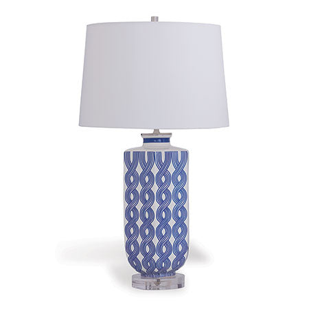 Evelyn Blue Lamp