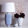 Evelyn Blue Lamp